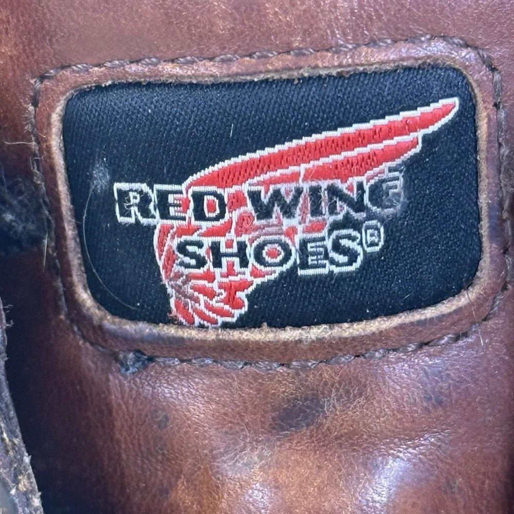 Red Wing Traction Tred Soft Toe Work Boot 411 Moc Toe Men's 11 EH Waterproof